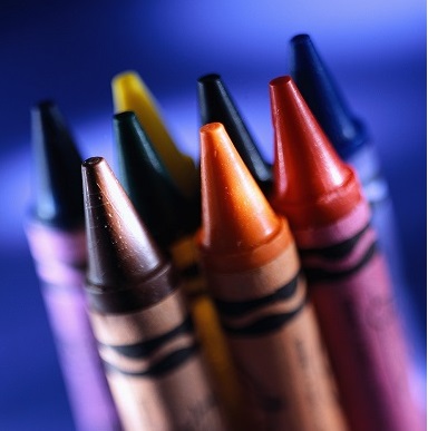 multiple crayons
